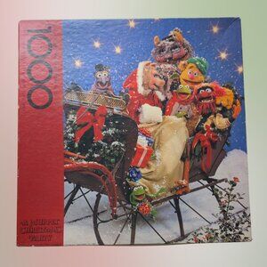 Vintage A Muppet Christmas Party Puzzle (1991 Springbok) — 1000 pcs